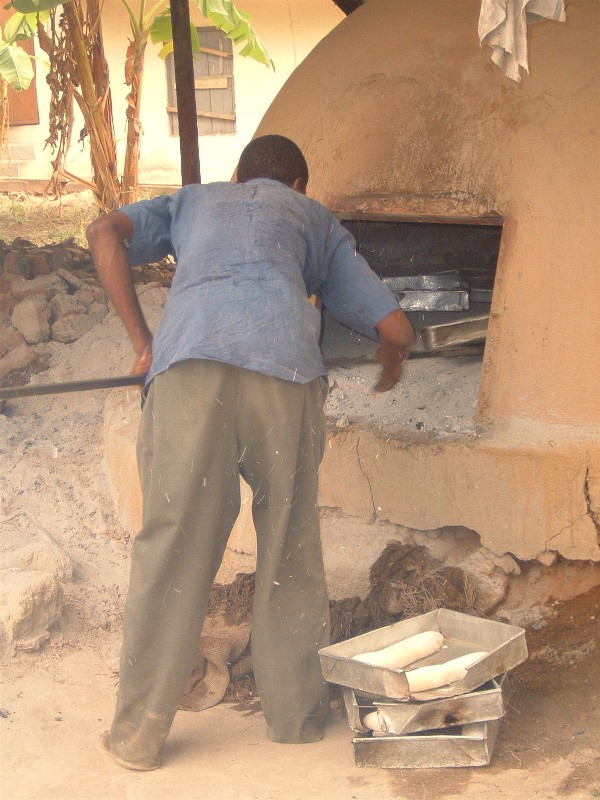 Baking Bread in the Village